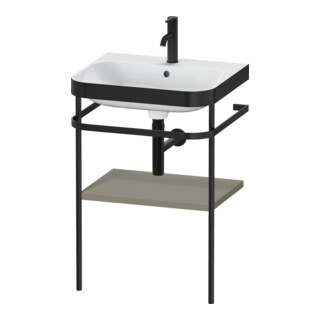 Duravit Meuble vasque Happy D.2 Plus 57,5x49 cm, 1 t-l, st-g s-mat, avec console