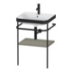 Duravit Meuble vasque Happy D.2 Plus 57,5x49 cm, 1 t-l, st-g s-mat, avec console-1