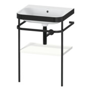 Duravit Meuble vasque Happy D.2 Plus 57,5x49cm, s/ trou robinet, blanc mat, avec console