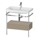 Duravit Meuble vasque Happy D.2 Plus 77,5x49 cm, 1 mitigeur, sans console, 1 tiroir-1