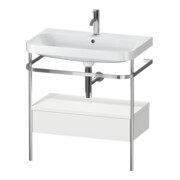 Duravit Meuble vasque Happy D.2 Plus 77,5x49 cm, 1 mitigeur, sans miroir, avec console, 1 tiroir