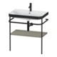 Duravit Meuble vasque Happy D.2 Plus 77,5x49 cm, 1 t-l, st-g s-mat, avec console-1