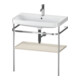Duravit Meuble vasque Happy D.2 Plus 77,5x49 cm, 1 T, Tau mat, avec console-1