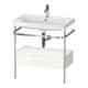 Duravit Meuble vasque Happy D.2 Plus 77,5x49 cm, 1 TG, blanc brillant, avec console, 1 tiroir-1
