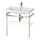 Duravit Meuble vasque Happy D.2 Plus 77,5x49 cm, 1 trou, blanc mat, avec console-1