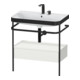 Duravit Meuble vasque Happy D.2 Plus 77,5x49 cm, 2 TG, sans robinet, avec console, 1 tiroir-1