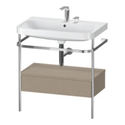 Duravit Meuble vasque Happy D.2 Plus 77,5x49 cm, 2 trous, sans console, 1 tiroir