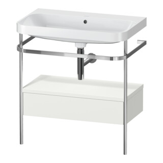 Duravit Meuble vasque Happy D.2 Plus 77,5x49 cm, sans robinetterie, 1 tiroir