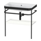 Duravit Meuble vasque Happy D.2 Plus 77,5x49 cm, sans trop-plein, blanc mat, avec console-1