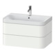 Duravit Meuble vasque Happy D.2 Plus 77,5x49cm, 1 trou, blanc mat, 2 tiroirs-1