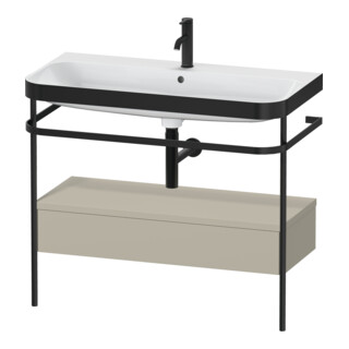 Duravit Meuble vasque Happy D.2 Plus 97,5x49 cm, 1 mitigeur, avec console, 1 tiroir