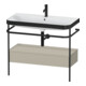 Duravit Meuble vasque Happy D.2 Plus 97,5x49 cm, 1 mitigeur, avec console, 1 tiroir-1
