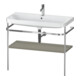 Duravit Meuble vasque Happy D.2 Plus 97,5x49 cm, 1 mitigeur, st-g satin mat, avec console-1