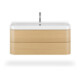 Duravit Meuble vasque Happy D.2 Plus 97,5x49 cm, 1 robinet, blanc méditerranéen, 2 tiroirs-4