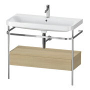 Duravit Meuble vasque Happy D.2 Plus 97,5x49 cm, 1 trou mitigeur, avec console, 1 tiroir