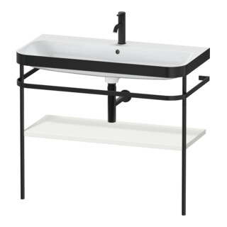 Duravit Meuble vasque Happy D.2 Plus 97,5x49 cm, 1 trou, No We mat, avec console