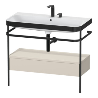 Duravit Meuble vasque Happy D.2 Plus 97,5x49 cm, 2 trous, plan, console, 1 tiroir