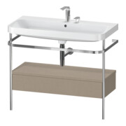 Duravit Meuble vasque Happy D.2 Plus 97,5x49 cm, 2 trous, sans console, 1 tiroir