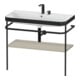 Duravit Meuble vasque Happy D.2 Plus 97,5x49 cm, 2 trous, Tau satin, avec console-1
