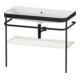 Duravit Meuble vasque Happy D.2 Plus 97,5x49 cm, sans robinet, blanc mat, avec console-1