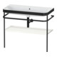Duravit Meuble vasque Happy D.2 Plus 97,5x49 cm, sans trop-plein, blanc brillant, avec console-1
