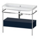 Duravit Meuble vasque Happy D.2 Plus 97,5x49 cm, sans trop-plein, blanc mat, avec console, 1 tiroir-1