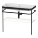 Duravit Meuble vasque Happy D.2 Plus 97,5x49 cm, sans trou, blanc satin, avec console-1