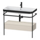 Duravit Meuble vasque Happy D.2 Plus 97,5x49cm, 1 mitigeur, avec console, 1 tiroir-1