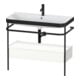 Duravit Meuble vasque Happy D.2 Plus 97,5x49cm, 1 tiroir, blanc mat, avec console-1
