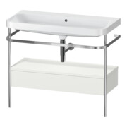 Duravit Meuble vasque Happy D.2 Plus 97,5x49cm, sans trop-plein, 1 tiroir