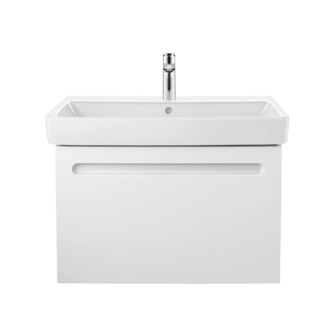 Duravit Meuble vasque No. 1 80x46 cm, m HL, ÜL, plan vasque, blanc
