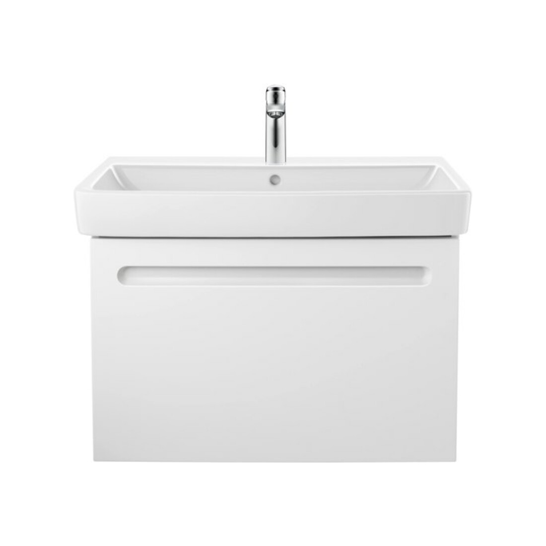 Duravit Meuble vasque No. 1 80x46 cm, m HL, ÜL, plan vasque, blanc