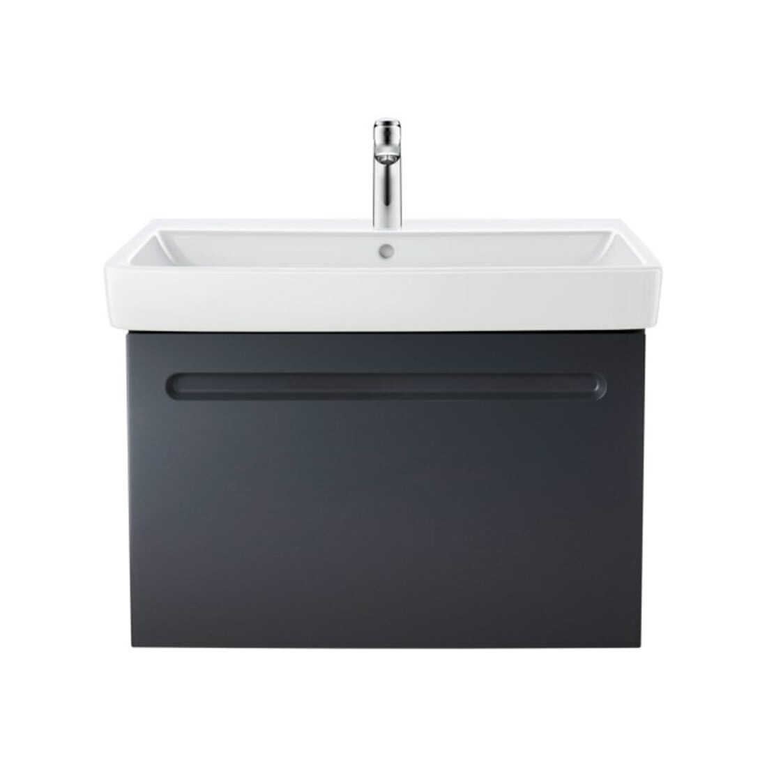 Duravit Meuble vasque No. 1 80x46 cm, m HL, ÜL, plan vasque, blanc