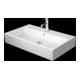 Duravit Meuble vasque sablé Vero Air 80x47 cm, blanc, m HL, ÜL, plan robinetterie