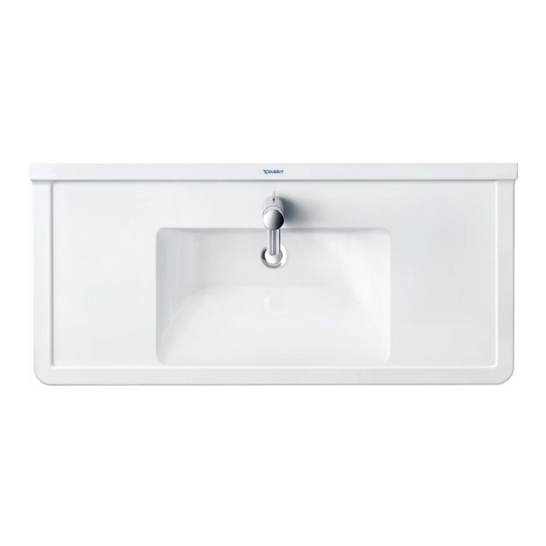 Duravit Meuble vasque Starck 3 105x48,5 cm, blanc, m HL, ÜL, plan robinetterie