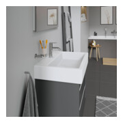 Duravit Meuble vasque Vero 70x47 cm, blanc, sans trop-plein, sans robinetterie, sans perçage robinet-4