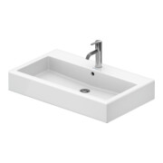 Duravit Meuble vasque Vero 80x47 cm, blanc, avec trop-plein et perçage robinet