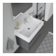Duravit Meuble vasque Vero 80x47 cm, blanc, avec trop-plein et perçage robinet-5