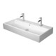 Duravit Meuble vasque Vero Air 100x47 cm, blanc, m HL, ÜL, plan de robinetterie