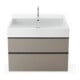 Duravit Meuble vasque Vero Air 100x47 cm, blanc, sans trop-plein, avec percement robinet-1