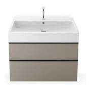 Duravit Meuble vasque Vero Air 100x47 cm, blanc, sans trop-plein, avec percement robinet