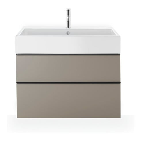 Duravit Meuble vasque Vero Air 100x47 cm, blanc, sans trop-plein, avec percement robinet