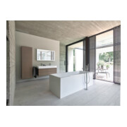 Duravit Meuble vasque Vero Air 120x47 cm, blanc, 2 trous, plan avec perçage robinet-4