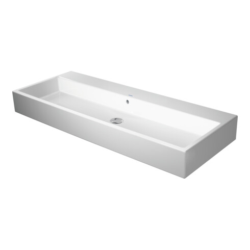 Duravit Meuble vasque Vero Air 120x47 cm, blanc, sans trou robinet, avec trop-plein, avec trou siphon