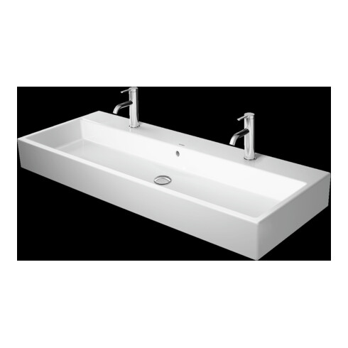 Duravit Meuble vasque Vero Air 120x47 cm, blanc, sans trou robinet, avec trop-plein, avec trou siphon