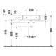 Duravit Meuble vasque Vero Air 50x47 cm, blanc, avec trou robinet, sans trop-plein