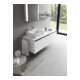 Duravit Meuble vasque Vero Air 50x47 cm, blanc, m HL, ÜL, plan robinetterie