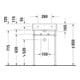 Duravit Meuble vasque Vero Air 50x47 cm, blanc, sans trop-plein, avec plan pour robinet