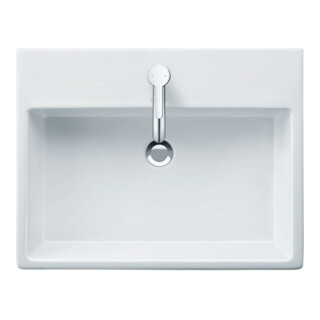 Duravit Meuble vasque Vero Air 60x47, blanc, avec trou de robinetterie