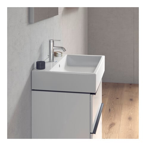 Duravit Meuble vasque Vero Air 70x47 cm, blanc, avec trop-plein, perçage robinetterie